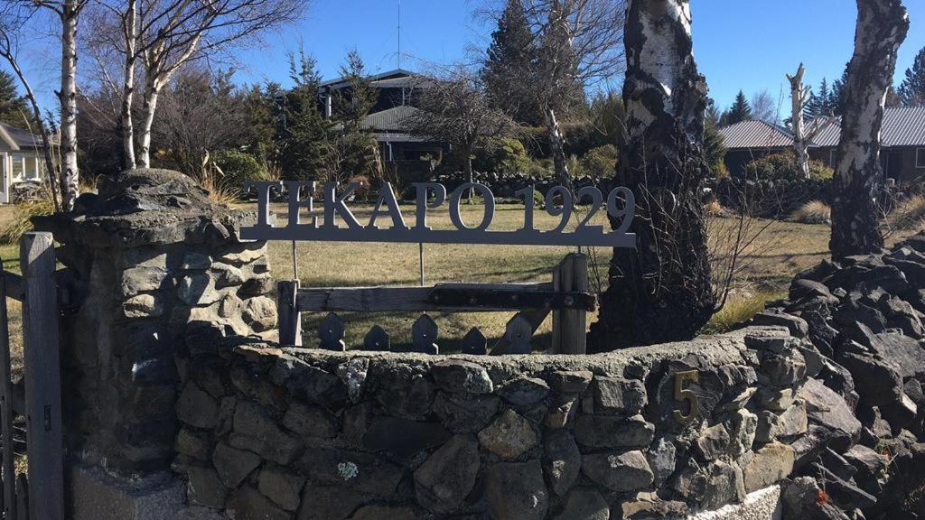 Tekapo1929 Lakefront Villa Lac Tekapo Extérieur photo